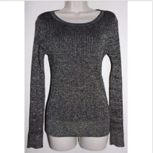 Energie Black/Gold Metallic Sweater L-XL